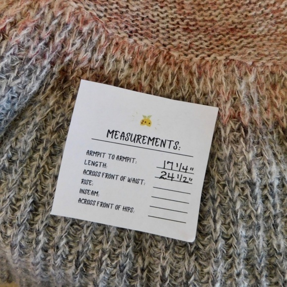 Anthropologie KNITTED & KNOTTED Cody Open Cardigan Peplum Mohair Wool Small - Picture 14 of 14